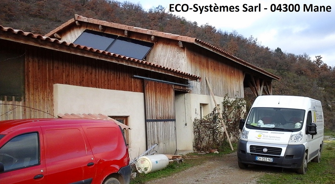 2 capteurs SKR500L en façade